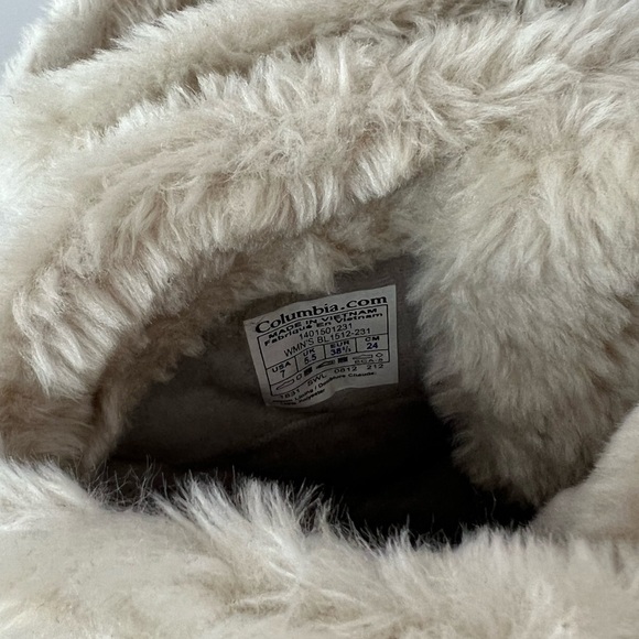 Columbia Ice Maiden ii Boots Brown Quilted Winter Snow Boots size 7 - Picture 9 of 9